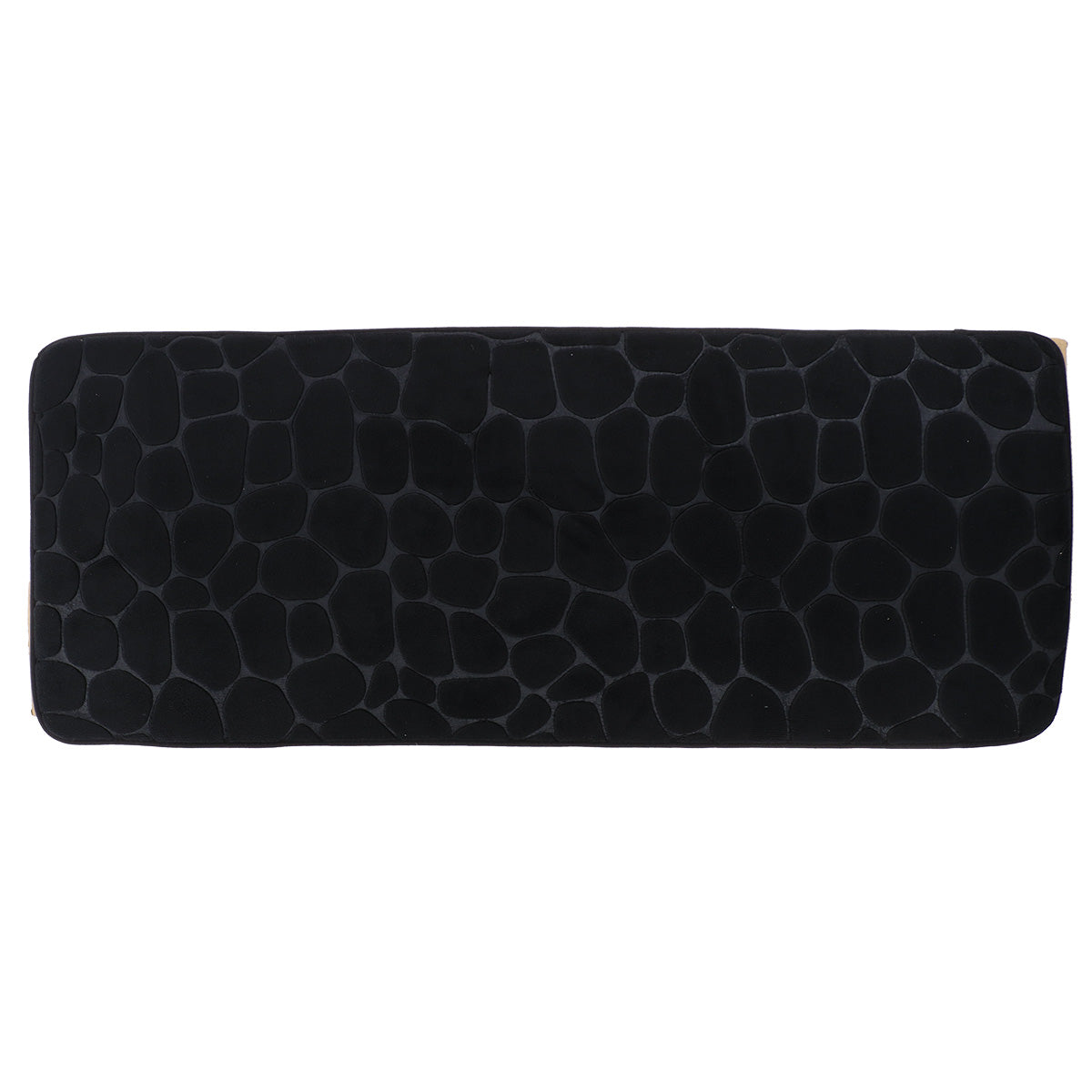 Covoraș Microfibră cu Spumă de Memorie45x120 cm - Negru