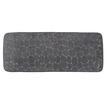 Covoraș Microfibră cu Spumă de Memorie 45x120 cm - Gri Închis