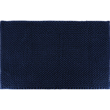 Covor Baie Microfibră cu Bile 50x80 CM - Navy Blue
