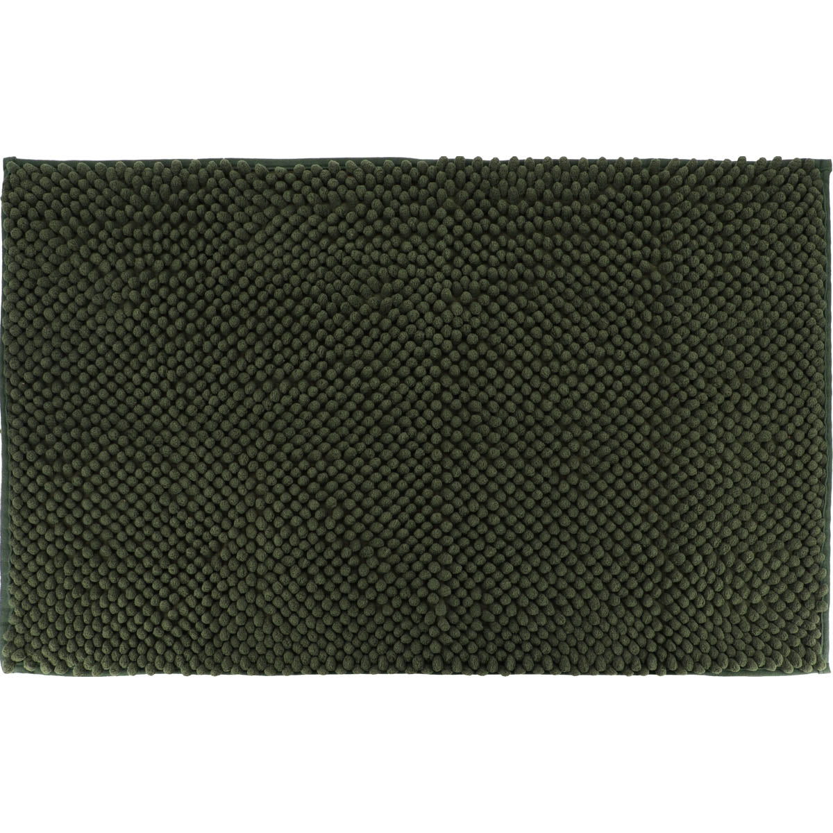 Covor Baie Microfibră cu Bile 50x80 CM - Dark Green