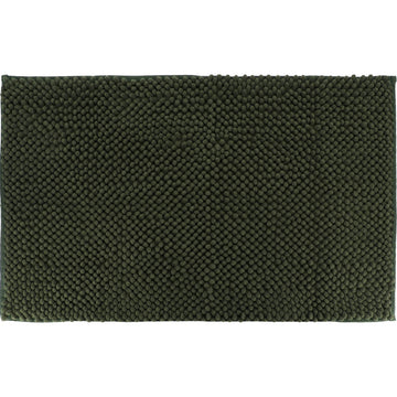 Covor Baie Microfibră cu Bile 50x80 CM - Dark Green