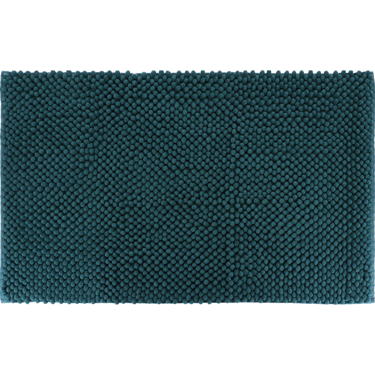 Covor Baie Microfibră cu Bile 50x80 CM - Peacock Blue