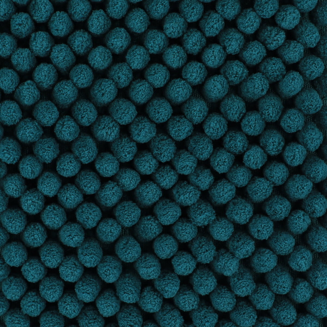 Covor Baie Microfibră cu Bile 50x80 CM - Peacock Blue