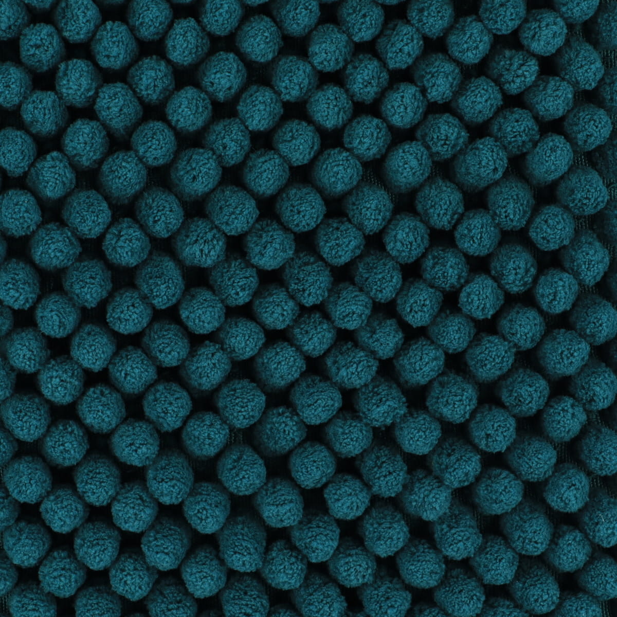 Covor Baie Microfibră cu Bile 50x80 CM - Peacock Blue