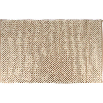 Covor Baie Microfibră cu Bile 50x80 CM - Beige