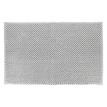 Covor Baie Microfibră cu Bile 50x80 CM - Gri Deschis
