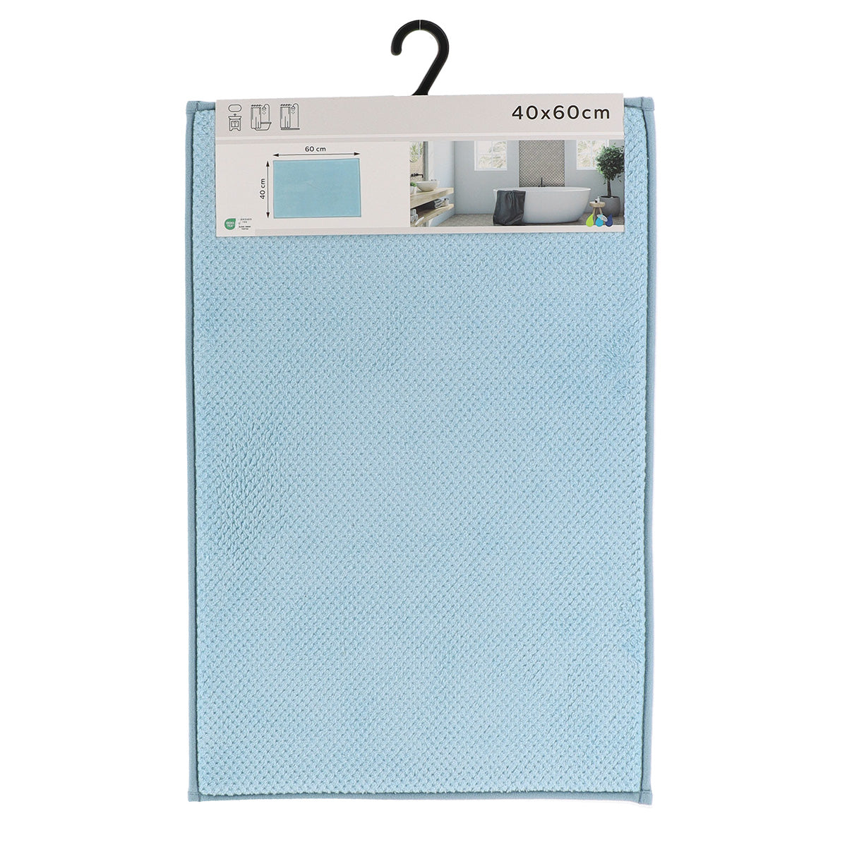 Covorașul Polyester 40x60 CM - Clear Blue
