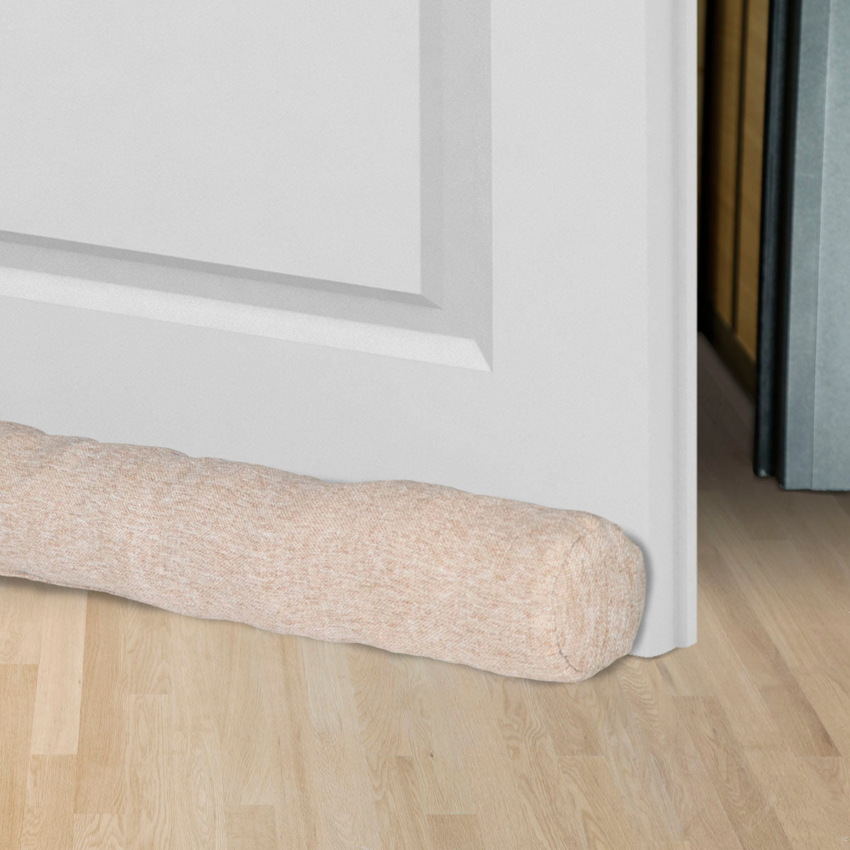 Izolator ușă cu bandă adezivă 80CM - Bej