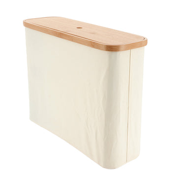 Coș de Depozitare pentru Hârtie Igienică - Natural/Bambus