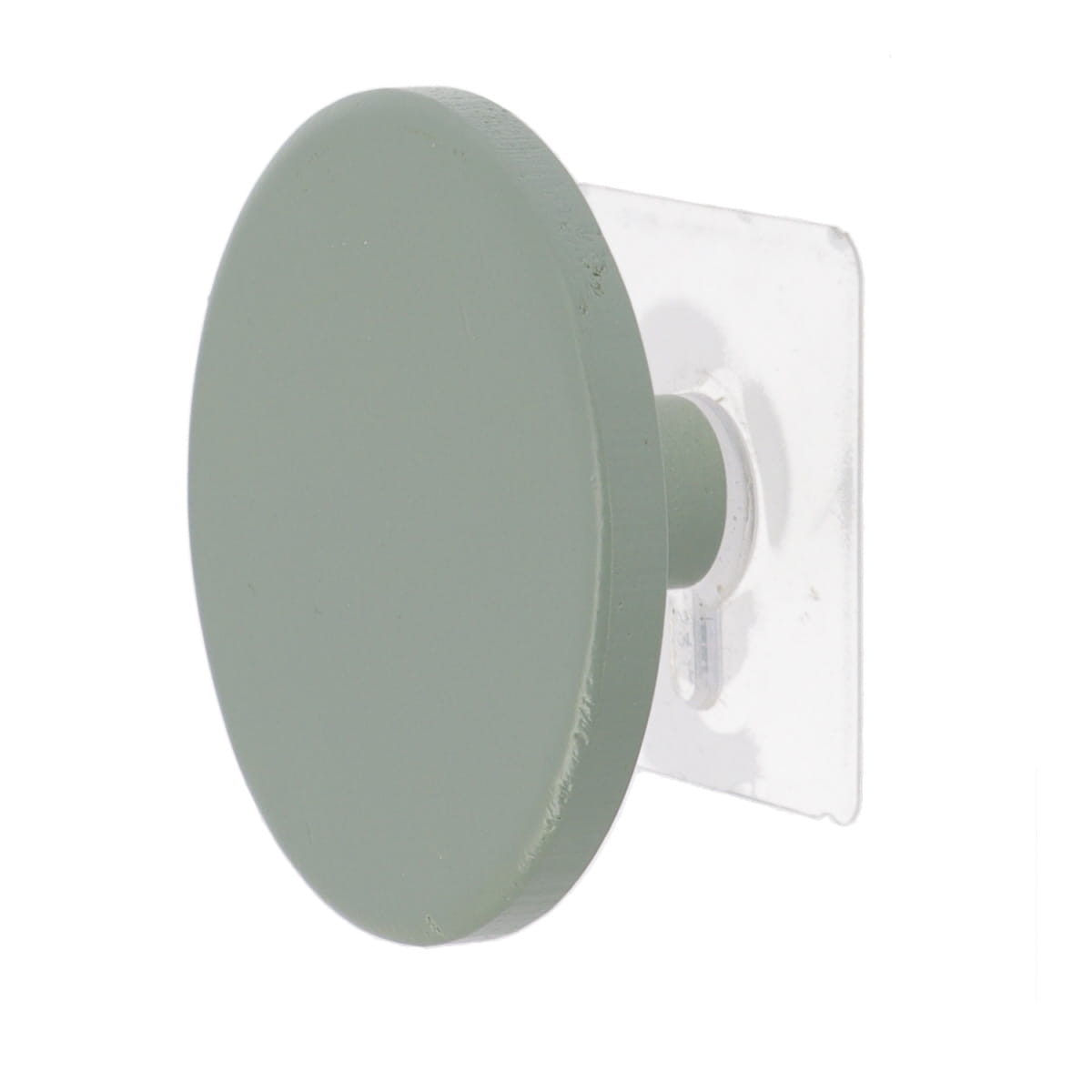 Suport Prosop din Bambus 8,5 cm, cu Autocolant - Khaki