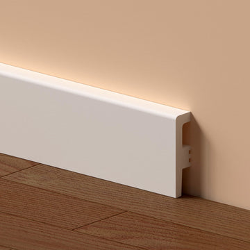 Plintă Albă Duropolimer 6 cm x 220 cm