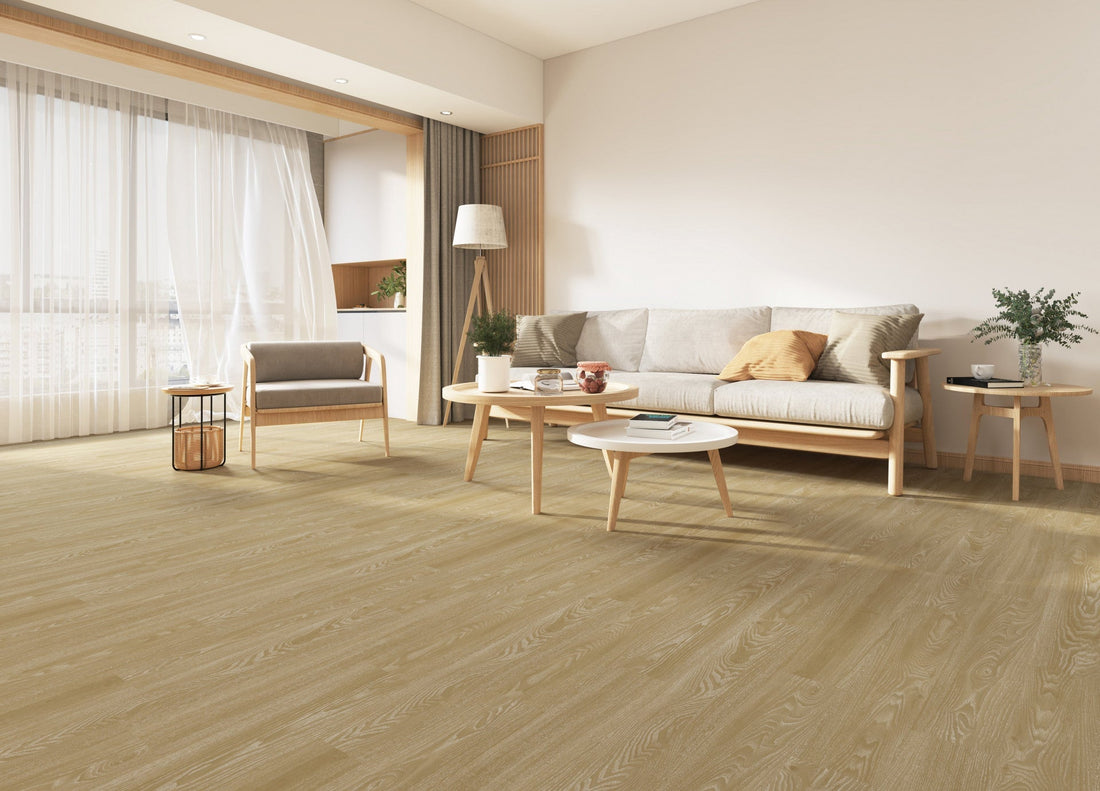 Parchet SPC 6mm | A241 Stockholm Light | Suport IXPE 1mm