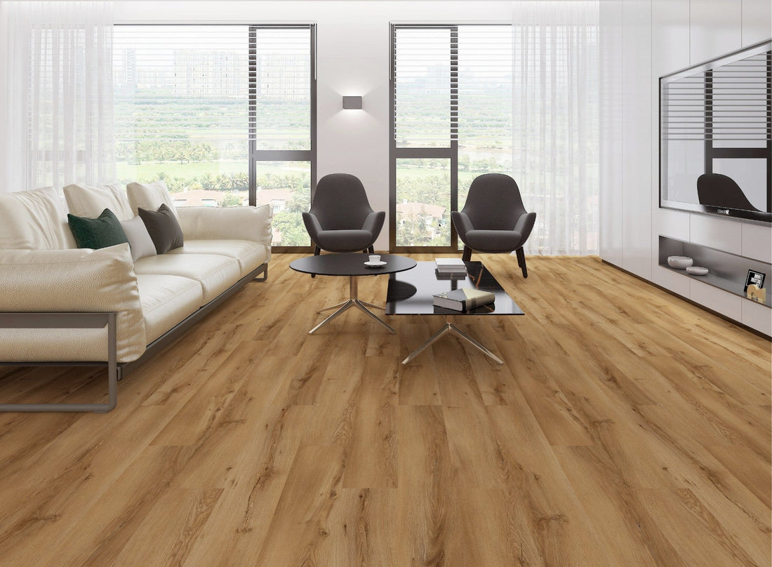 Parchet SPC 7mm | A365 New York Oak | Suport IXPE 1.5mm