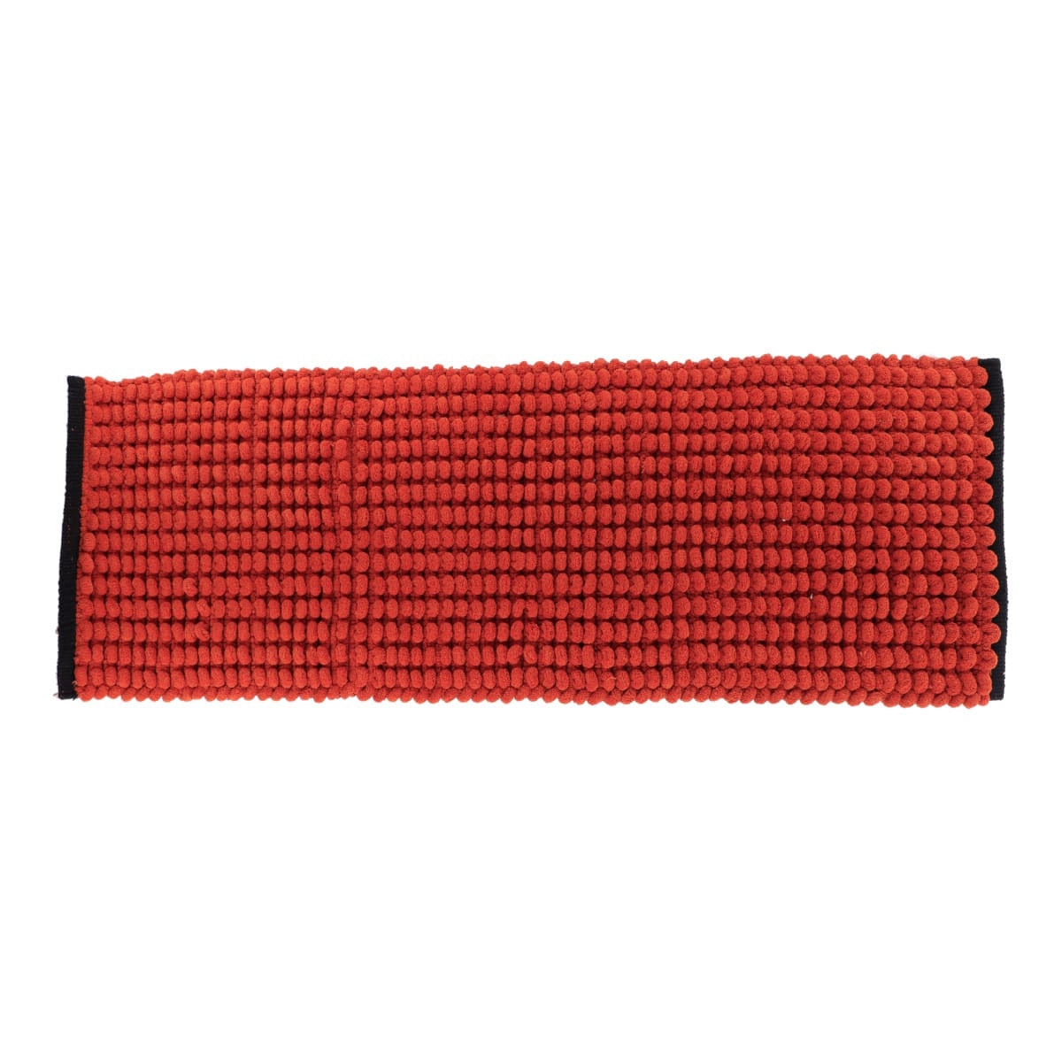 Covoraș Bicolor Bumbac 45x120 CM - Sienna/Negru