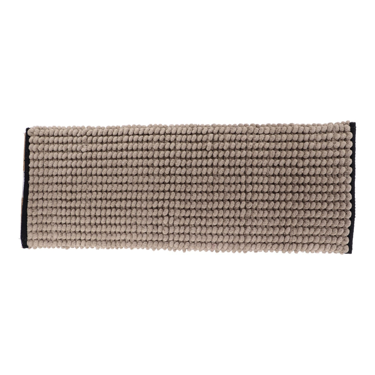 Covoraș Bicolor Bumbac 45x120 CM - Twine Color/Negru