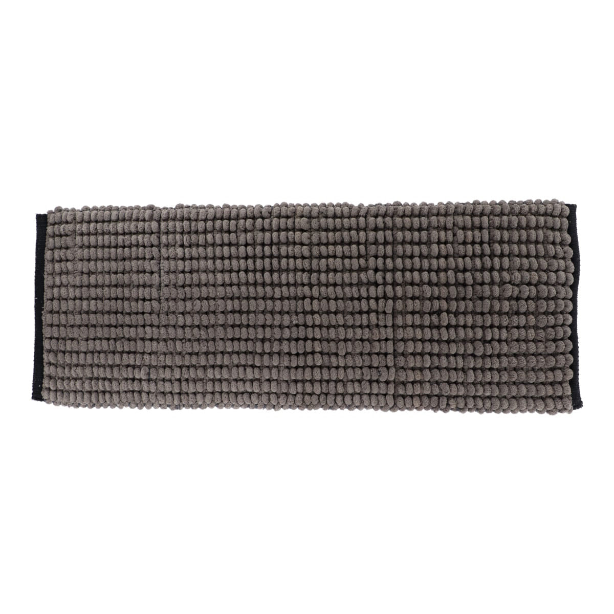Covoraș Bicolor Bumbac 45x120 CM - Gri/Negru