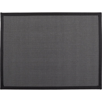 Covor bucătărie Woven Vinyl Negru/Argintiu - 45X60CM