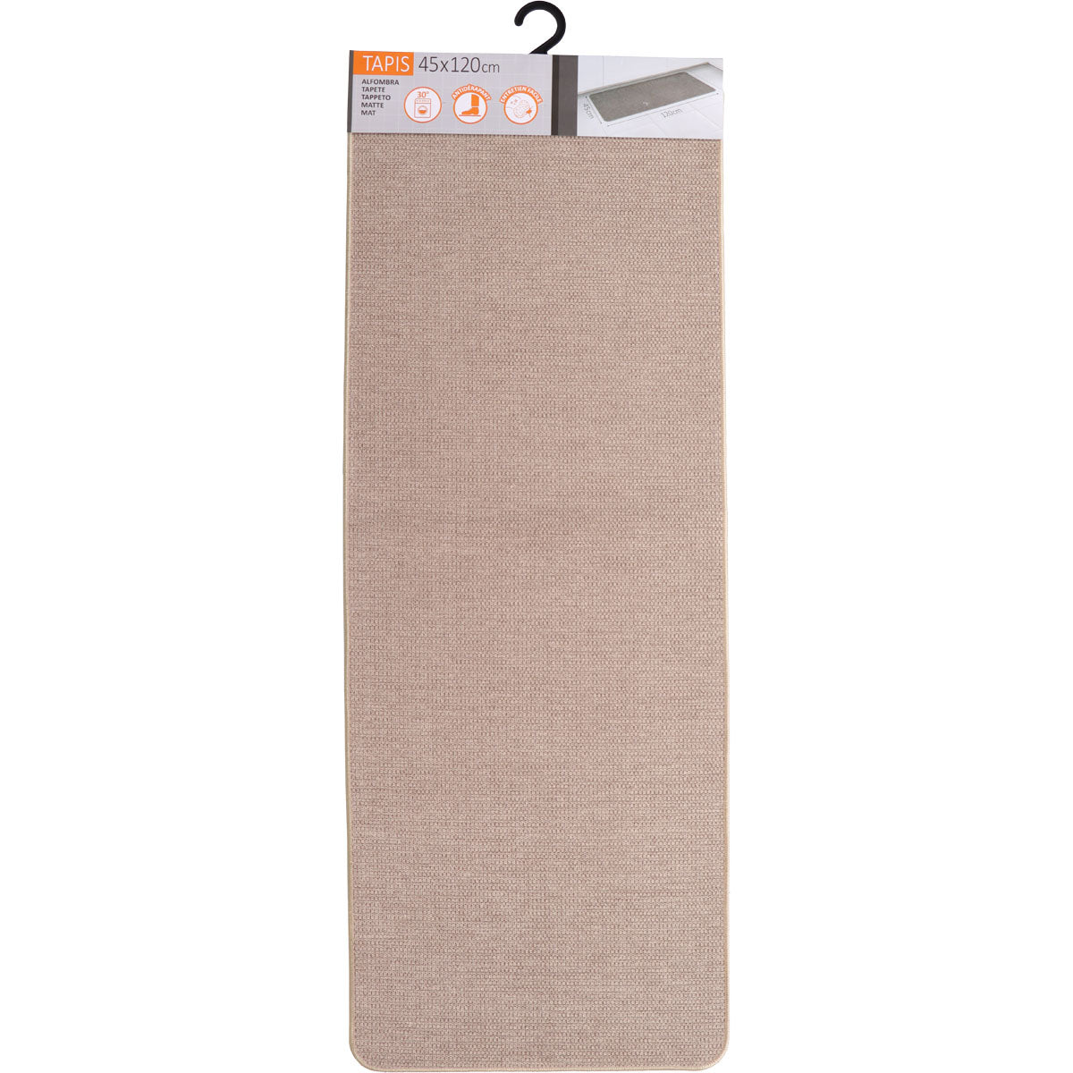 Covor bucătărie Hexangon Beige - 45X120CM - Covor bucătărie - Softambient