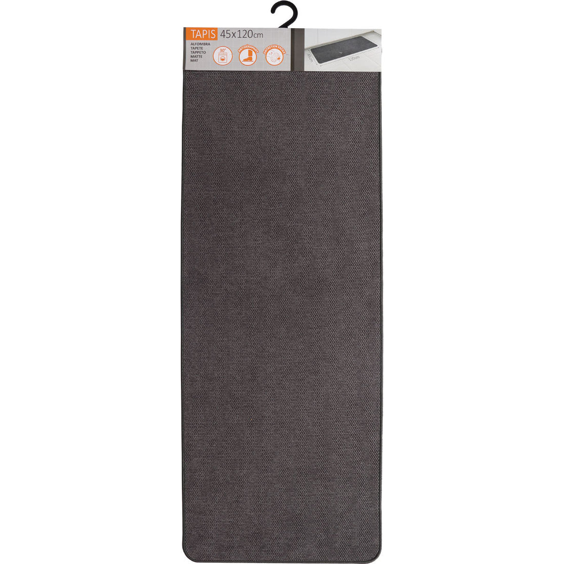 Covor bucătărie Hexangon Dark Grey - 45X120CM - Covor bucătărie - Softambient