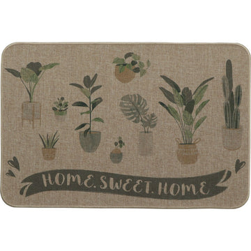 Covor bucătărie Home Sweet Home Beige - 50X80CM - Covor bucătărie - Softambient
