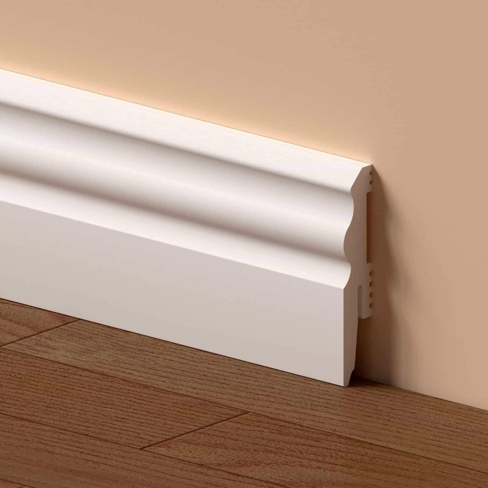 Plintă Albă Duropolimer 8x220 cm