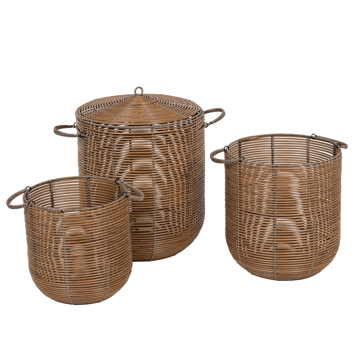 Set 3 Cosuri Baie Natural - Set coșuri - Softambient