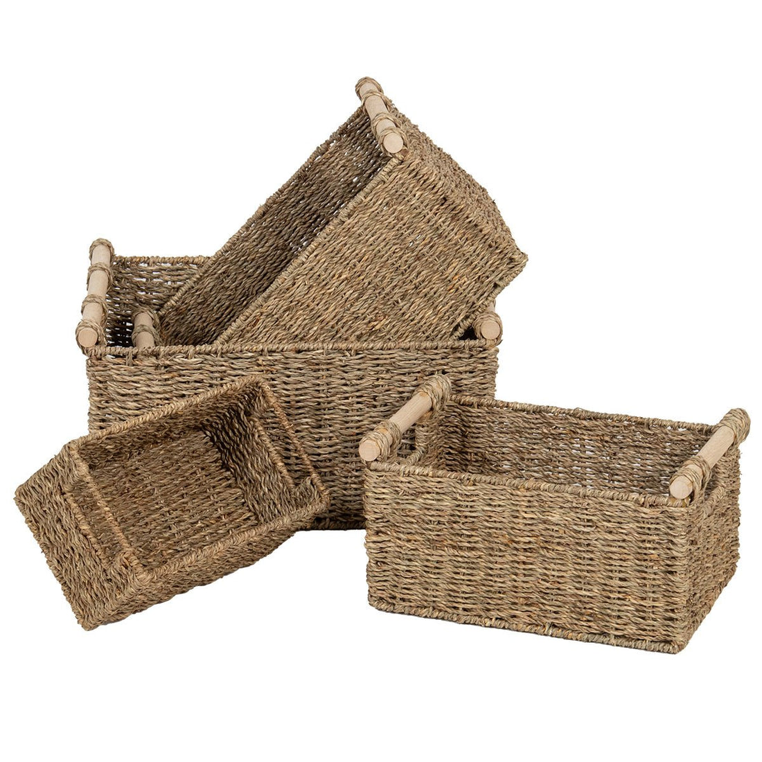 Set 4 Cosuri Zambila - Natural - Set coșuri - Softambient