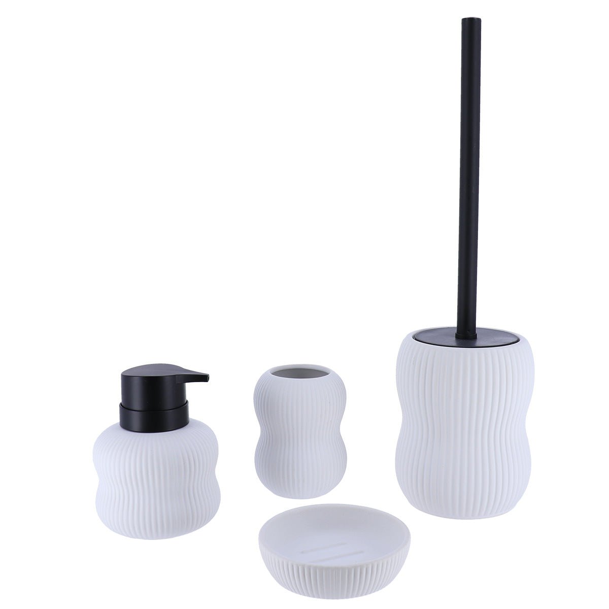 Set Baie Ceramica Alb - Set baie - Softambient