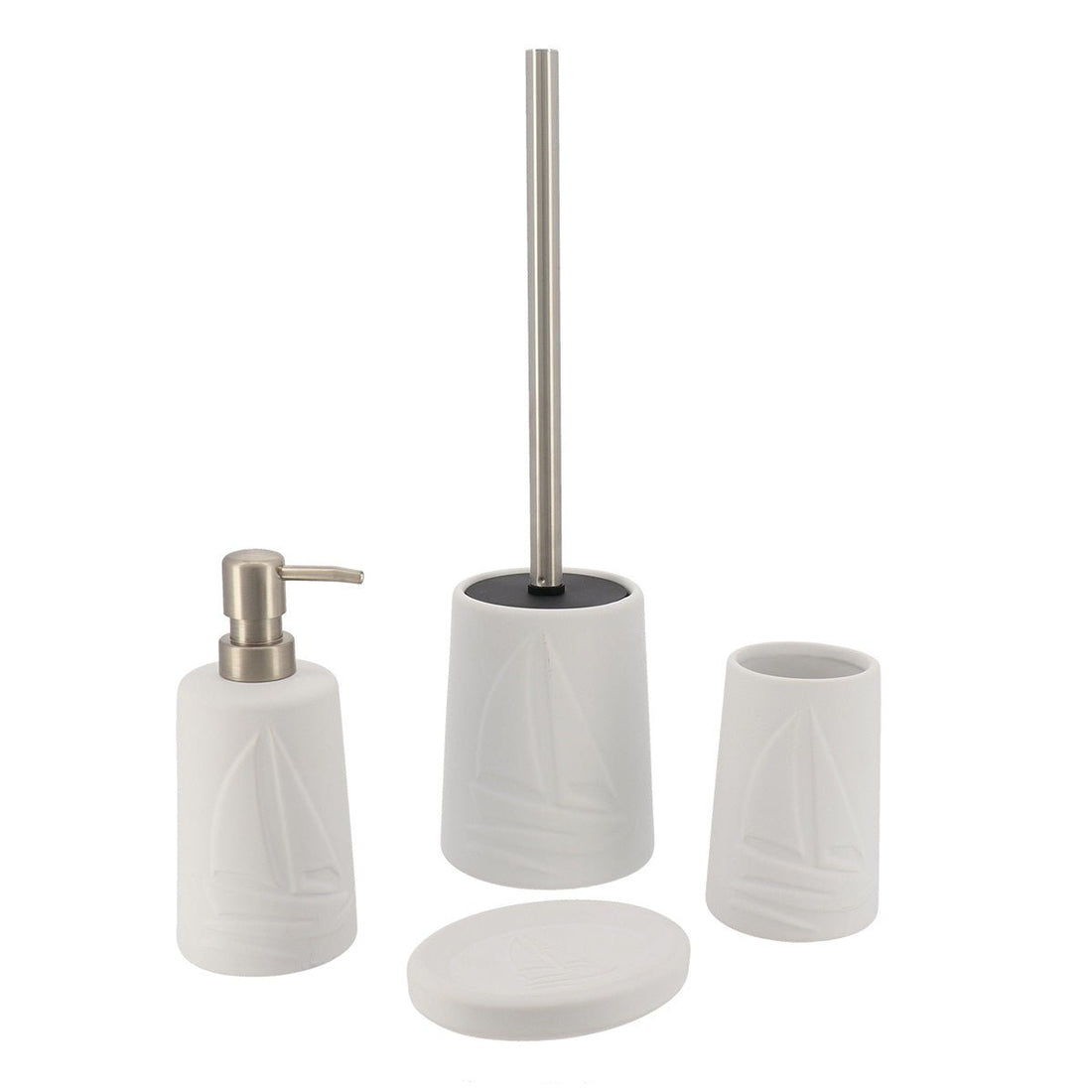 Set Baie Manureva Alb - Set baie - Softambient