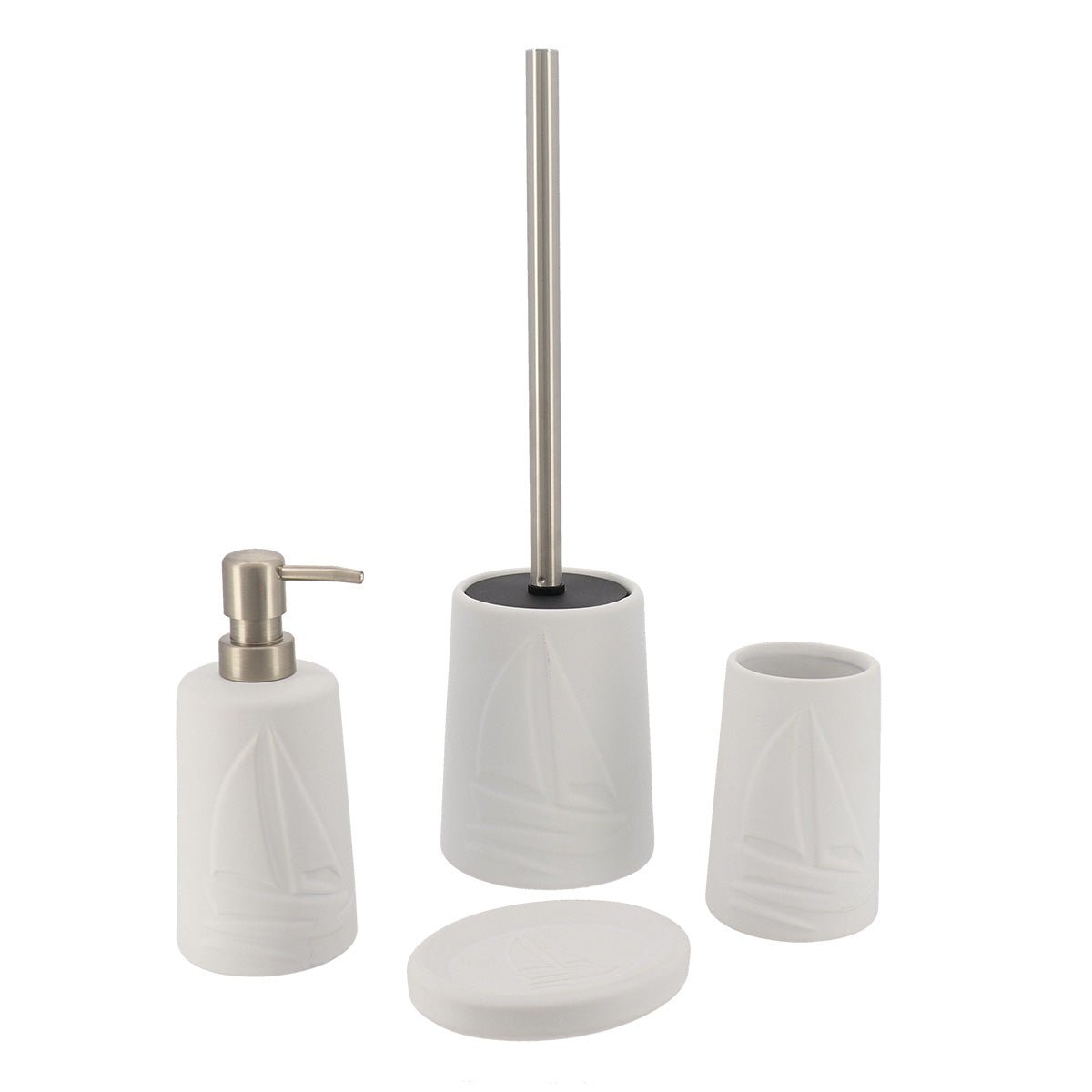 Set Baie Manureva Alb - Set baie - Softambient
