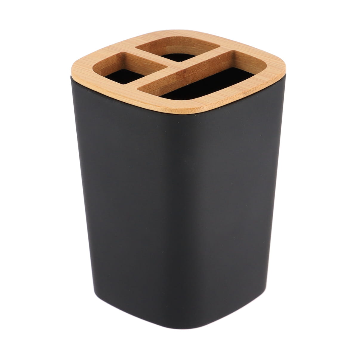 Set Baie Negru / Bambus - Set baie - Softambient