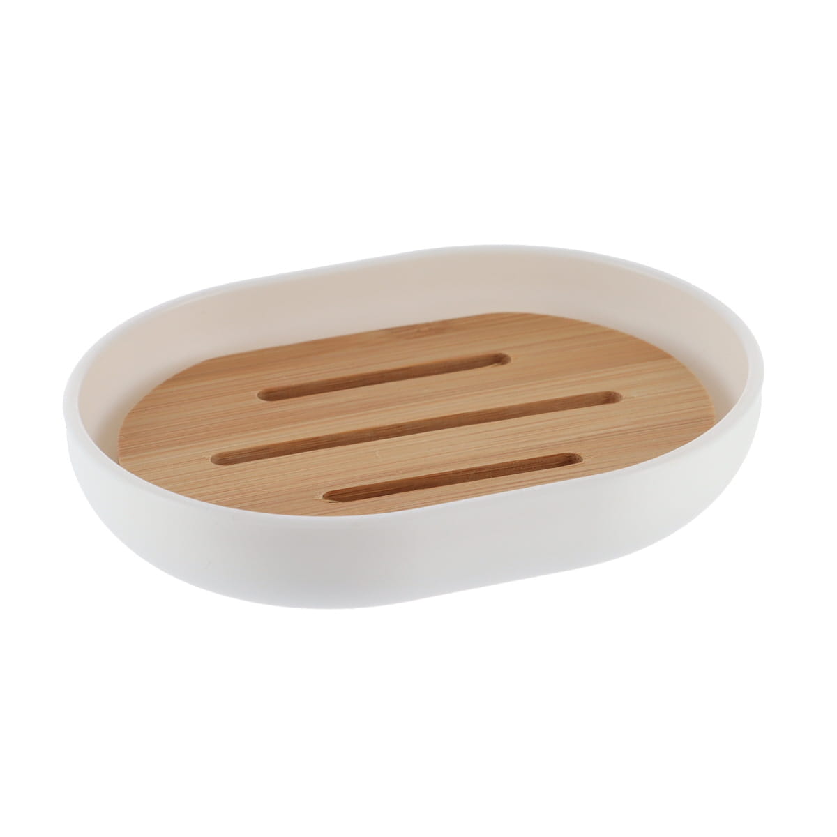 Set Complet Alb Bamus - Set baie - Softambient