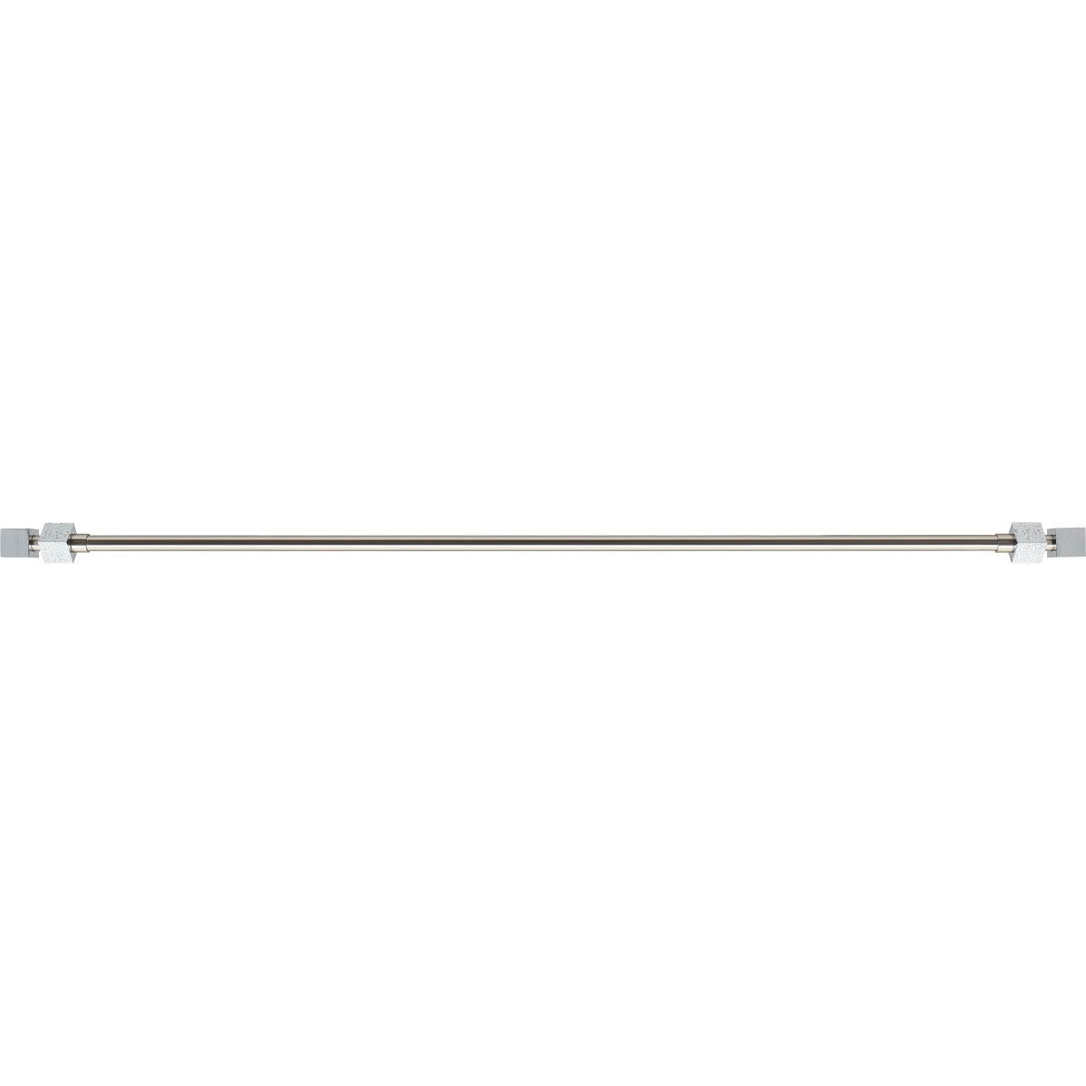 Set Galerie Extensibilă 120 - 210 CM Cubique Φ19MM - Argintiu - Set galerie extensibilă - Softambient