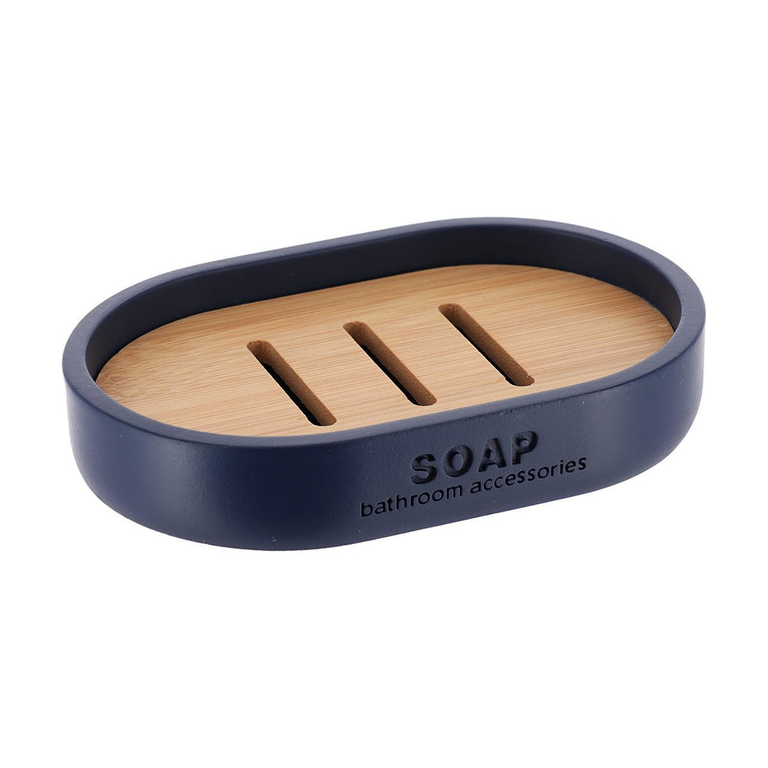 Set Polirasina Albastru Navy - Set baie - Softambient